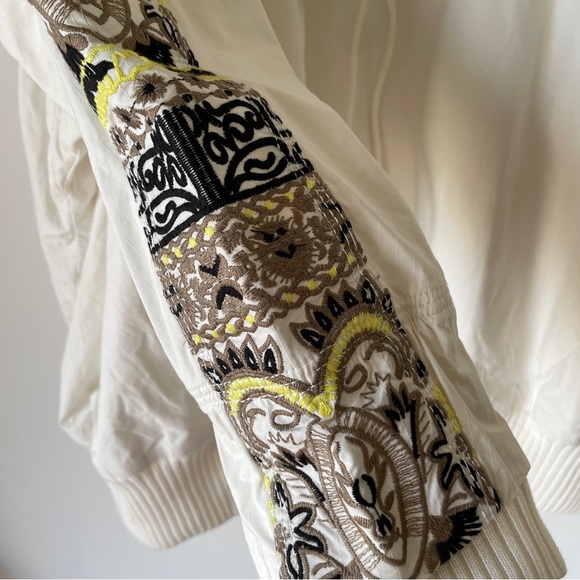 NEW Free People Movement She Fly Jacket In Ivory Combo - Picture 10 of 16